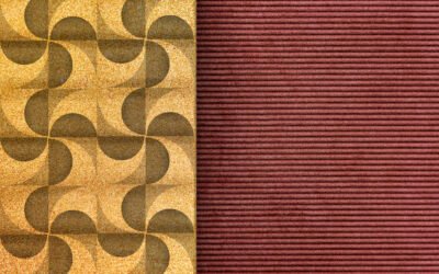 Modern geometric background design vector